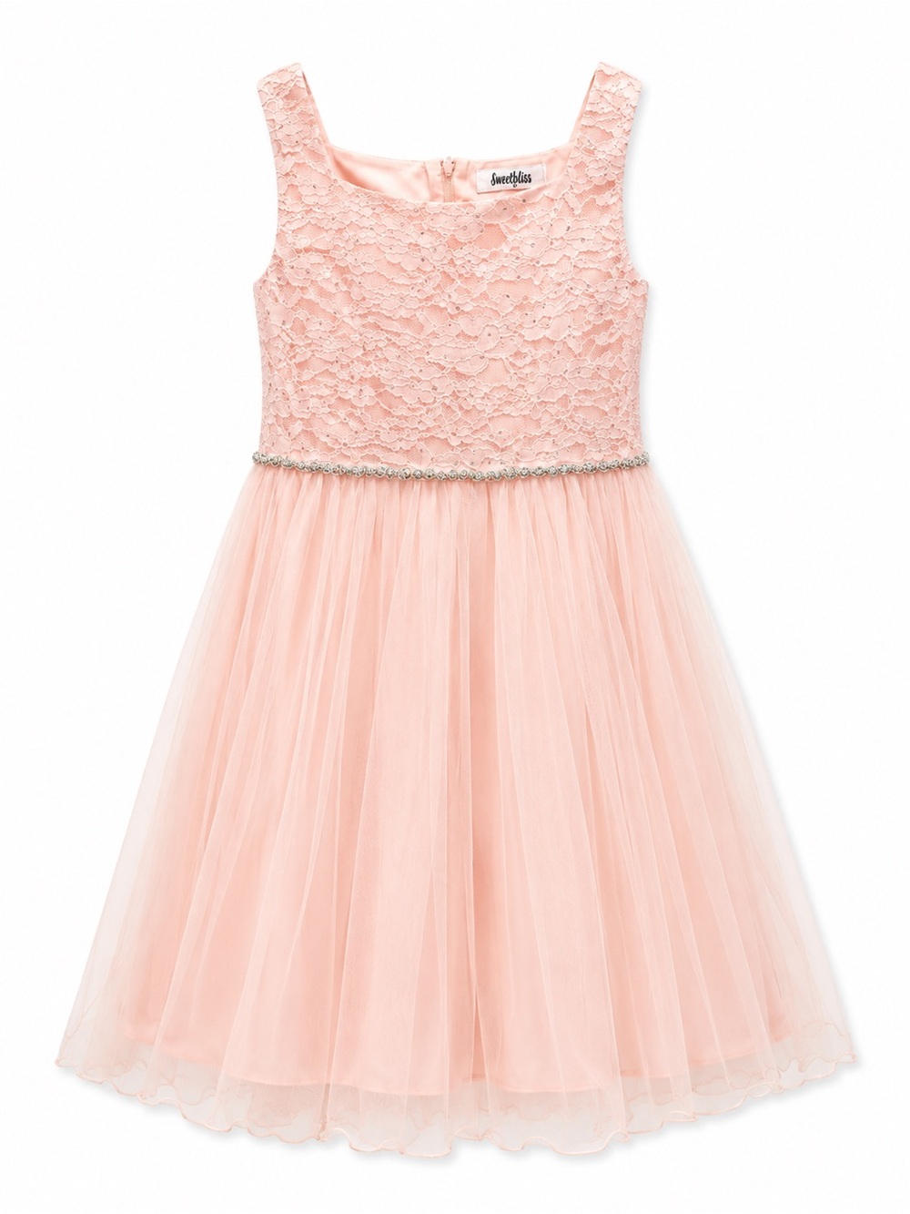 Speechless Pink Lace & Tulle Formal Dress for Girls